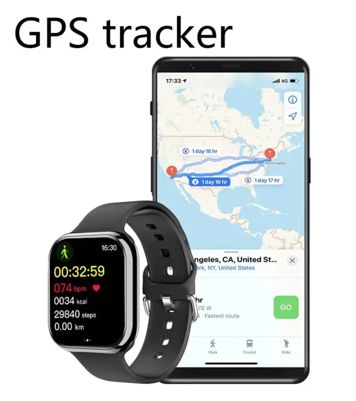 New GPS Smart Watch Men For Apple Watch 9 Series - Image 4