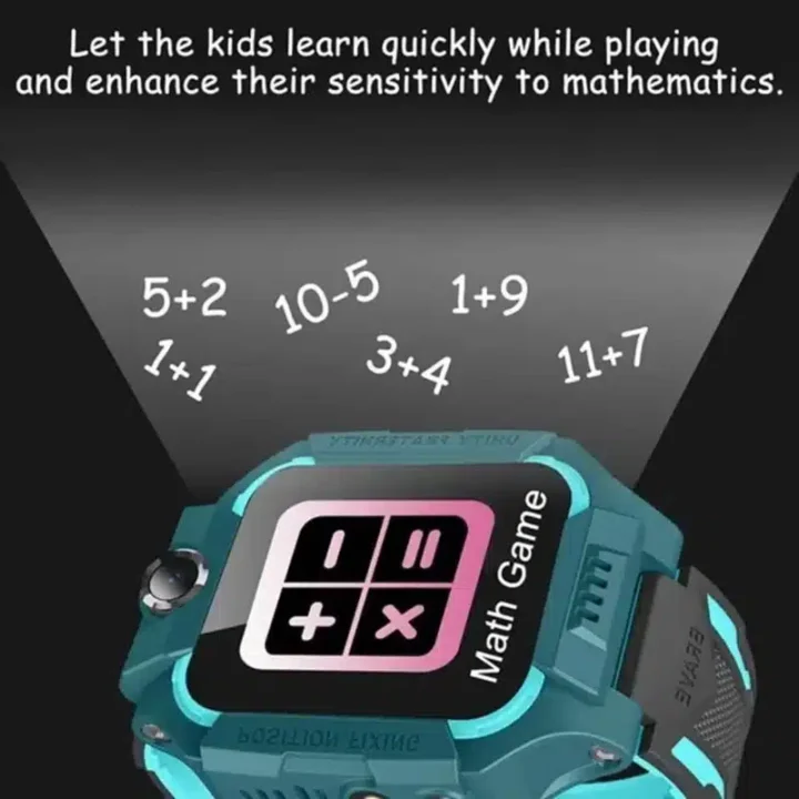 Kids Waterproof Smart Watch SOS Antil-lost GPS Location Camera Sim Card Call IP67 - Image 4